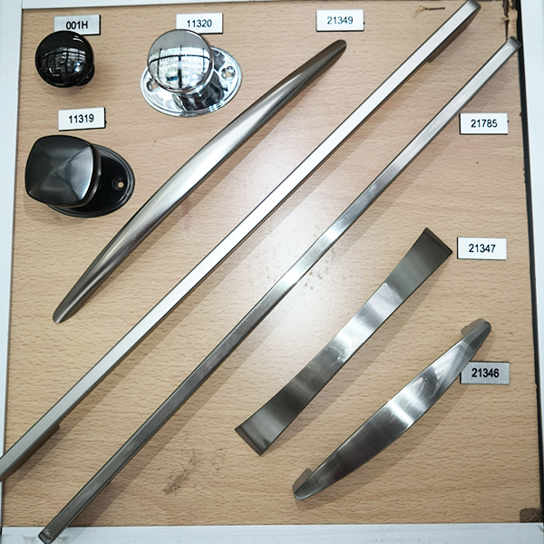 Herrajes para gabinetes de cocina de aleación de zinc manijas de puerta