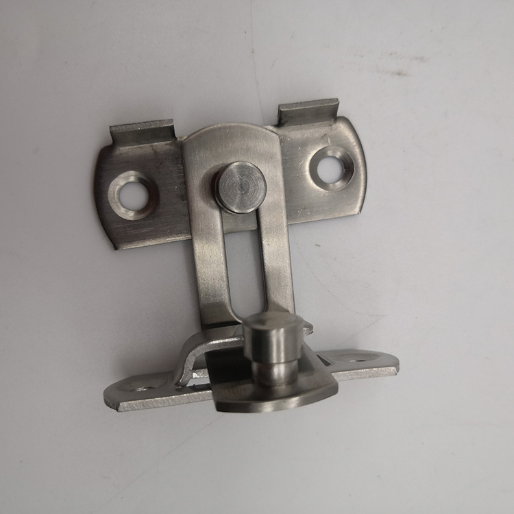 Pestillo de seguridad para puerta con perno deslizante de acero