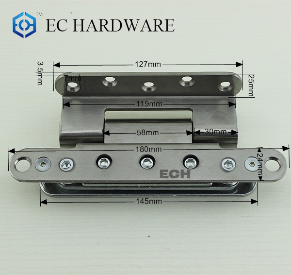Bisagra ajustable 3D de alta resistencia para puerta de madera - Compre