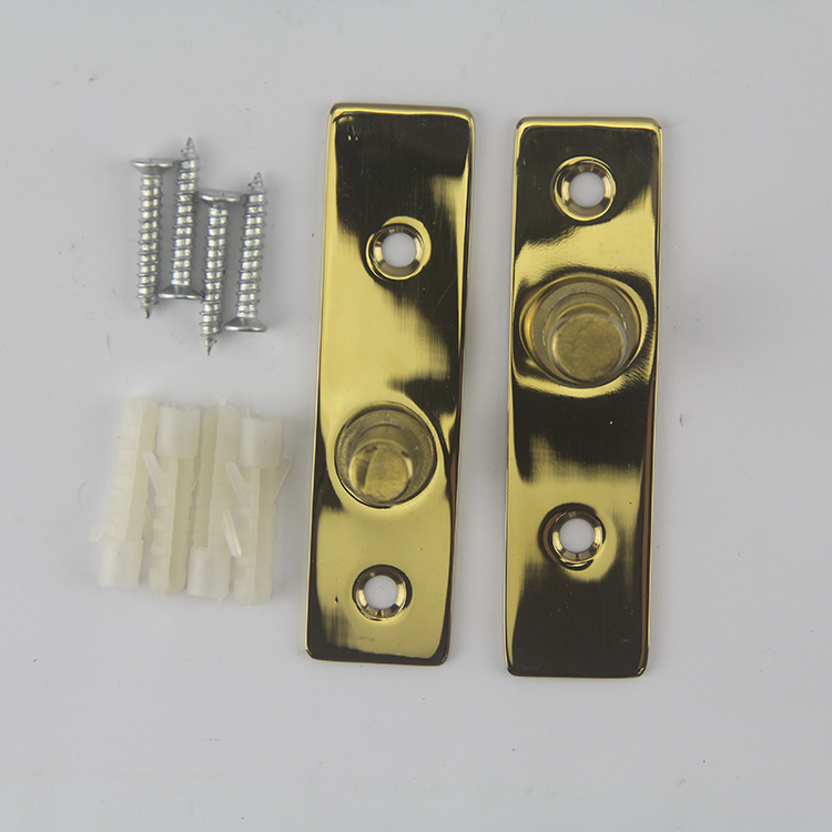 Bisagras de pivote de ducha ocultas con tapa de acero inoxidable de