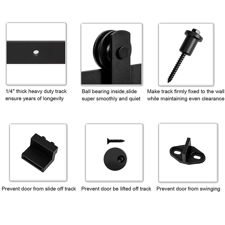 Fabricantes de herrajes para puertas de granero corredizas de madera