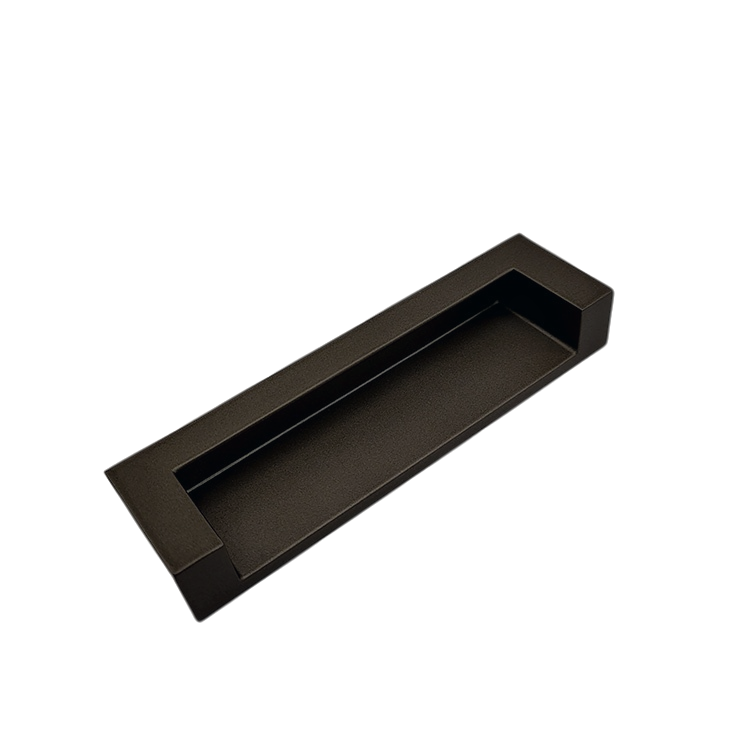 Manija de puerta de mueble o manija de gabinete oculta de aleación de