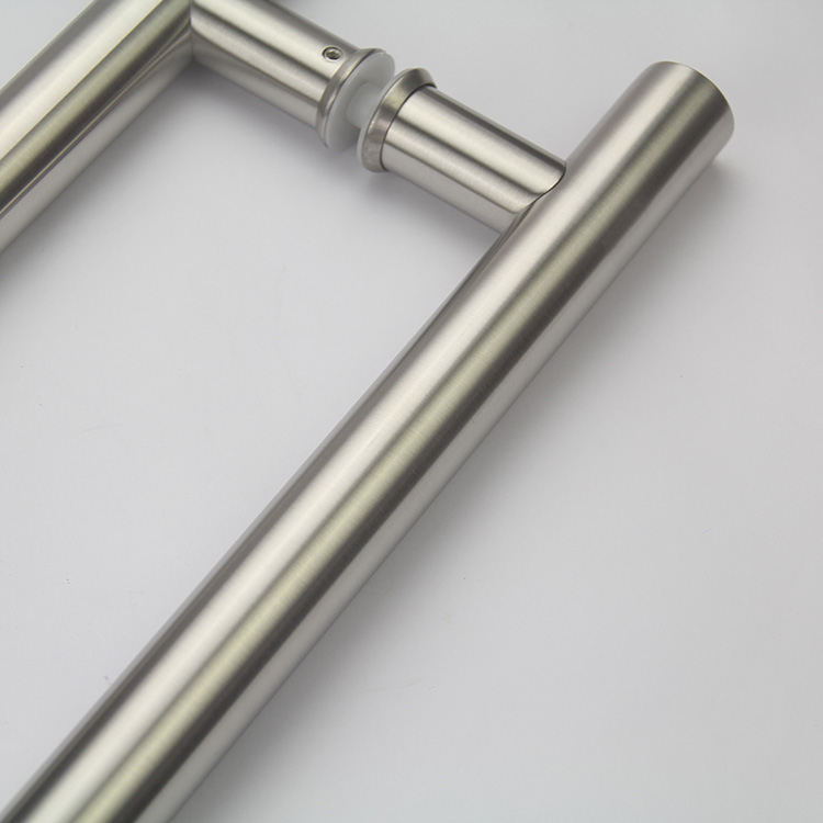 Herrajes para puertas Puerta de vidrio de acero inoxidable de latón