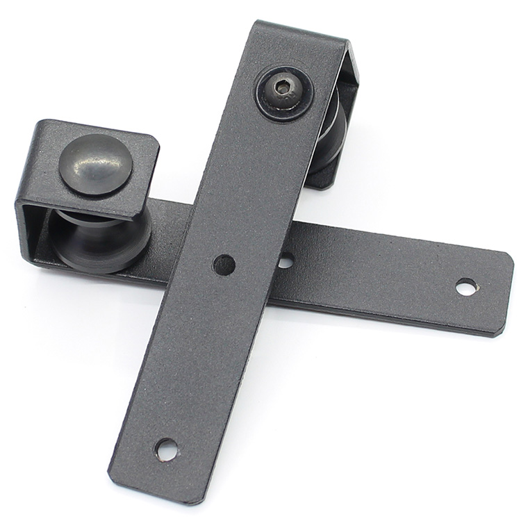Mini kit de herrajes para puertas corredizas de granero para soporte de
