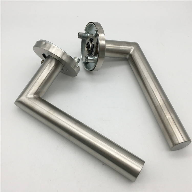 Níquel cepillado Acero inoxidable SSS Hueco EN 1906 Tiradores de puerta