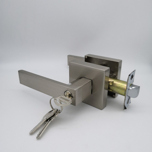 Cerradura de puerta de aleación de zinc SN / cerradura de puerta de baño cerradura de palanca tubular residencial America lockset