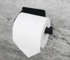 Soporte de papel higiénico de acero inoxidable 304 negro 3M mejor soporte de soporte de papel higiénico