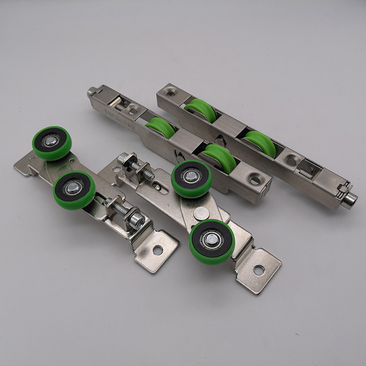 Manija de puerta de patio negra fundida a presión de aleación de zinc