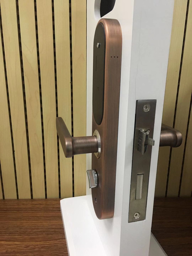 Cerradura de puerta electrónica biométrica con huella dactilar