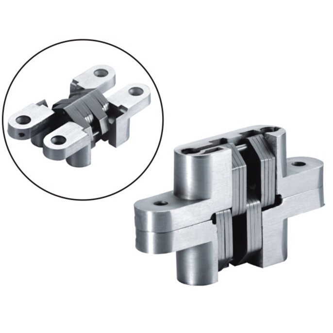 Aleación de zinc de buena calidad Bisagra oculta de 180 grados Bisagra