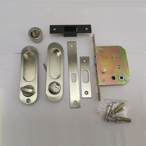 Cerradura de puerta corredera de aleación de zinc con indicador