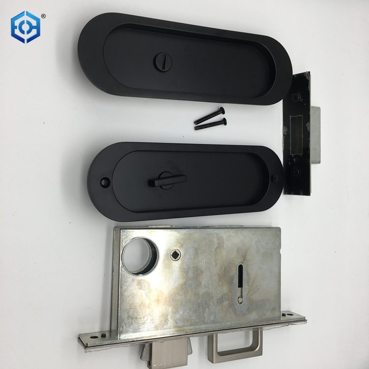 Nuevo diseño Lock de puerta corredera ovalada de aleación de aleación de zinc