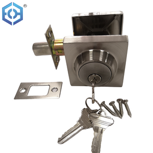 Cuadrado SN al por mayor de la aleación de zinc muerta Deadbolt Lock Block Puerta