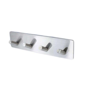 Adhesivo adhesivo 3M cuatro ganchos para puertas en la pared o ganchos para puertas de dormitorios sobre colgadores de puertas
