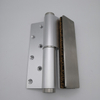 Aluminio plateado, resistente, ajuste de acción simple, cierre suave, bisagra de puerta de vidrio hidráulico, bisagra de cierre de puerta