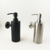 Dispensador de jabón líquido de acero inoxidable plateado de alta calidad / dispensador de jabón desinfectante de manos / botella de gel de ducha